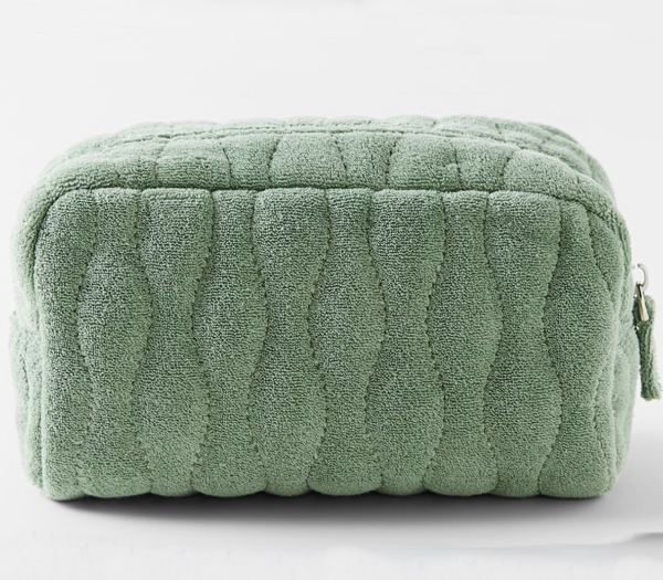 Towel-effect Toiletry Bag With Zip Fastening - Image 4