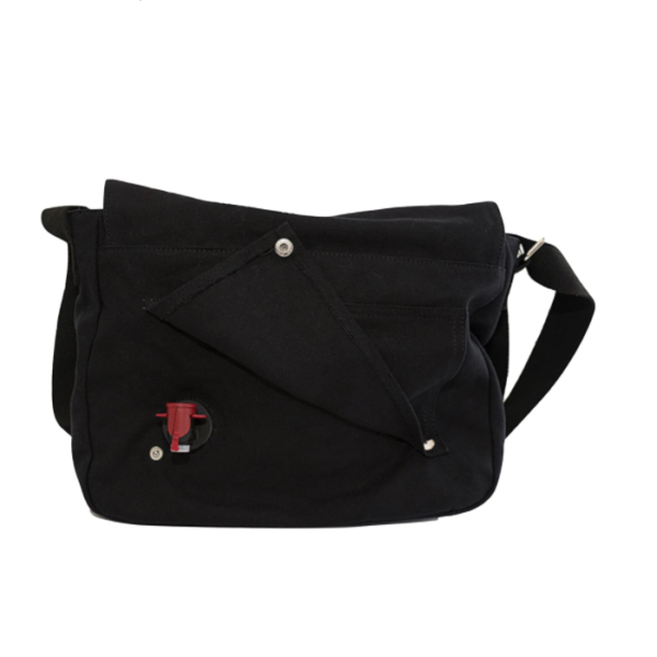 Fully Insulated Canvas Wine Bladder Bag Shoulder Messenger Bag - Изображение 2