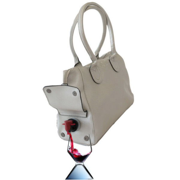 Fully Insulated Canvas Wine Bladder Bag Shoulder Messenger Bag - Изображение 6