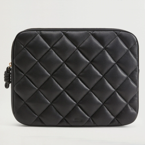 Padded Nylon Quilted Envelope Laptop Sleeve for MacBook Air 13