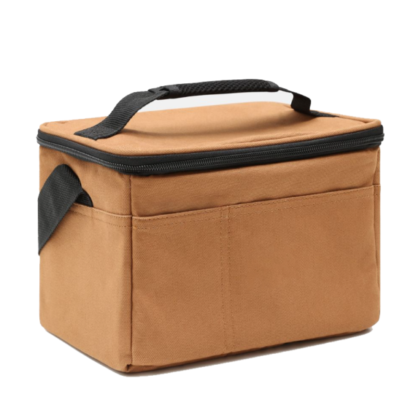 Customizable Portable Handheld Canvas Lunch Cooler Bag Insulation Features