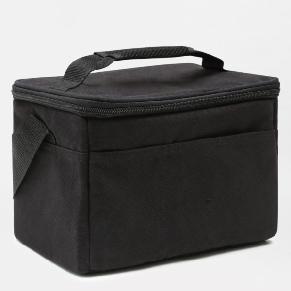 Customizable Portable Handheld Canvas Lunch Cooler Bag Insulation Features - Image 2