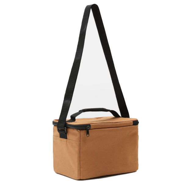 Customizable Portable Handheld Canvas Lunch Cooler Bag Insulation Features - Image 3