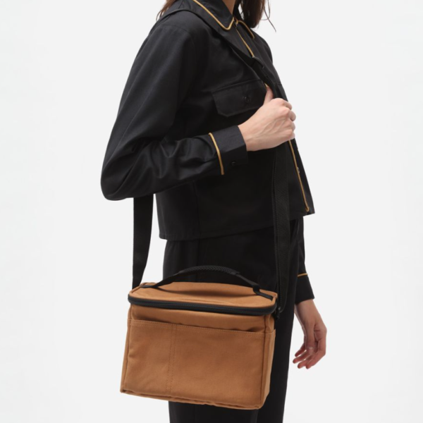 Customizable Portable Handheld Canvas Lunch Cooler Bag Insulation Features - Image 6