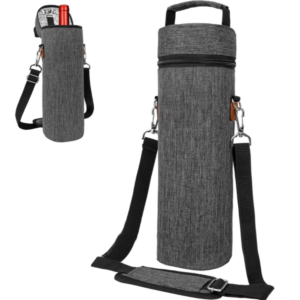 Durable 600D Single Wine Bottle Cooler Bag Extremely Versatile and Stylish