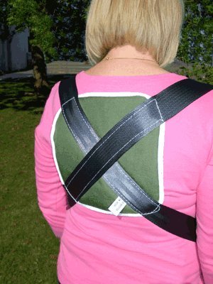 Heavy Duty Seat Belt Webbing Harness for Picking Bags & Buckets Heavy Duty Padded Comfort Harness - 画像 5