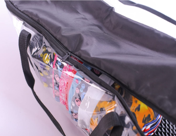 New Arrival Clear Hat Organizer Short Handle Polyester PVC Cap Storage Bag with Special Purpose - 画像 5