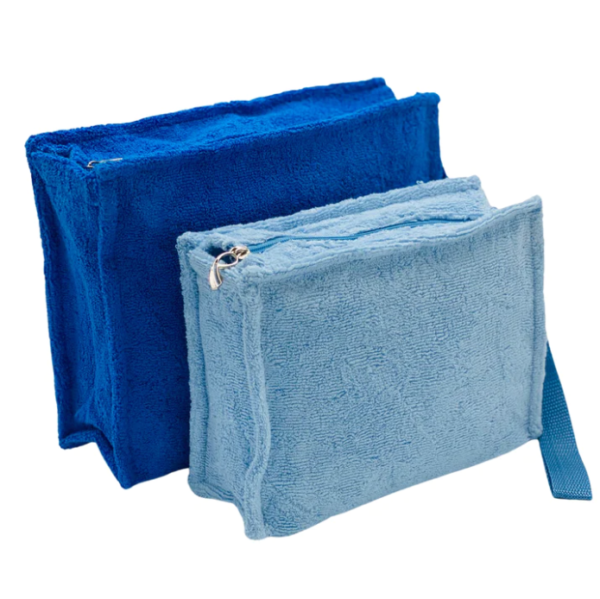 Women's Soft Terry Cloth Wristlet Clutch with Multi-Card Organizer Convenient Cell Phone Wallet - Image 6