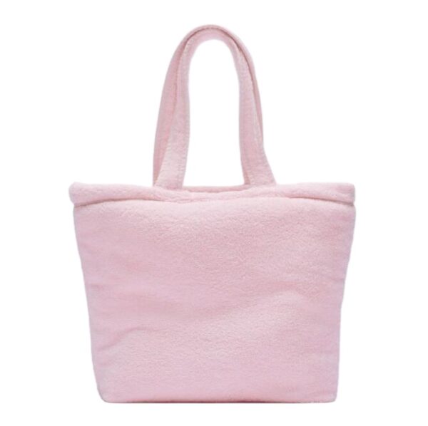 Summer Trendy Large Capacity Soft Terry Cloth Tote Bag Stylish Beach Towel for Women Cotton Beach Bag - Image 2