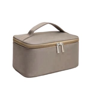 High Quality PU Leather Waterproof Portable Cosmetic Bag Makeup Bag High Quality Cosmetic Bags &Casos