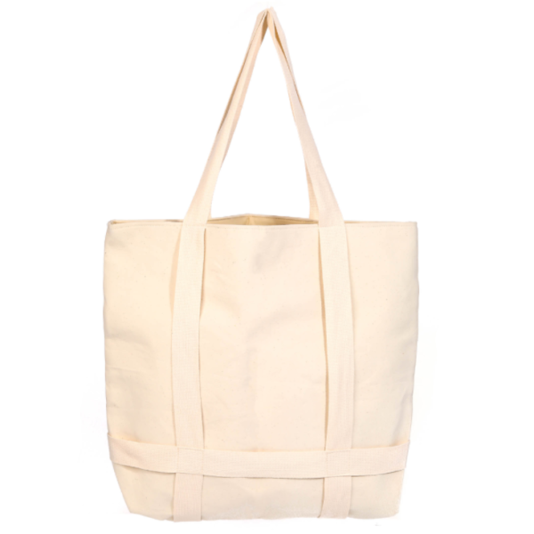 Classic Beach Tote Bag Has Loose Straps for Towel Hat Yoga Mat - 画像 2