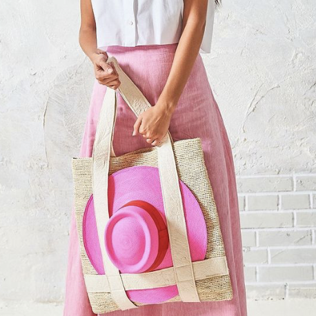 Classic Beach Tote Bag Has Loose Straps for Towel Hat Yoga Mat - 画像 6