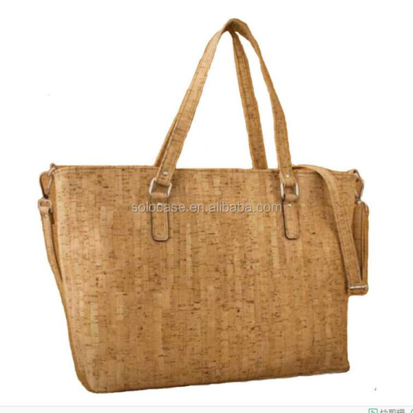 Cork Tote Bag Large Vegan Shoulder Bag Gift for Women - 画像 2