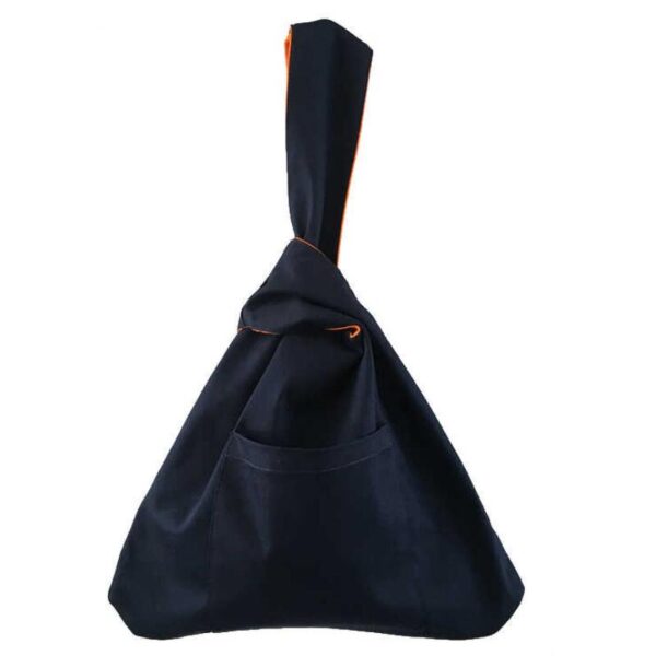 Classical Japanese Knot Shopping Bag Hand Bag - Image 5