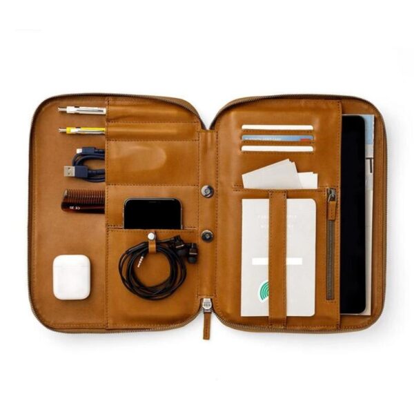 Handmade Multi-function Leather Case for Tablet - 영상 4