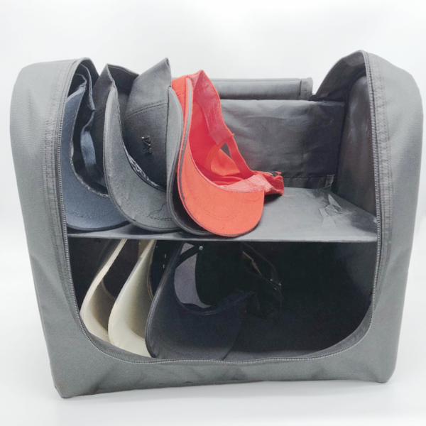 Foldable Baseball Hat Storage case Holds 24 Caps