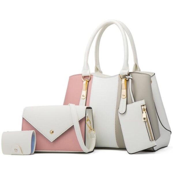 Handbags for Women Shoulder Bags Tote Satchel Hobo 3pcs Purse Set - 영상 2