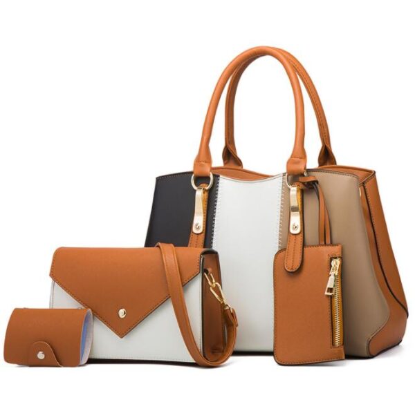Handbags for Women Shoulder Bags Tote Satchel Hobo 3pcs Purse Set - 영상 3