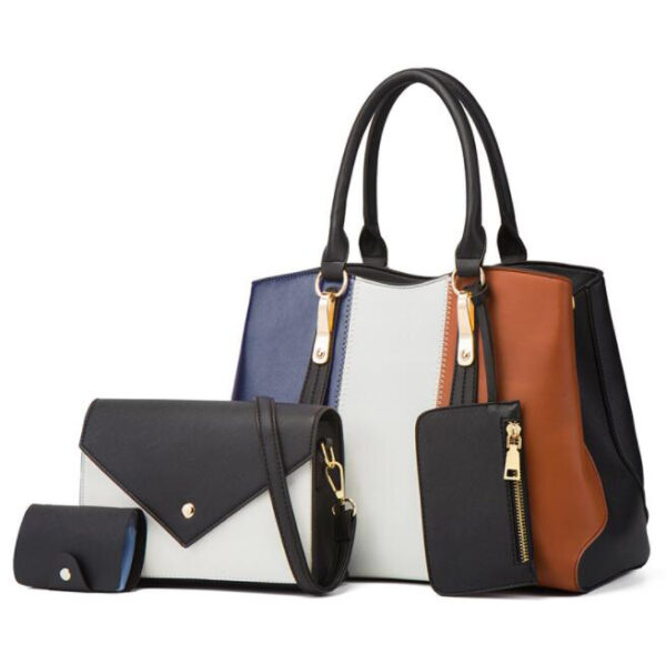 Handbags for Women Shoulder Bags Tote Satchel Hobo 3pcs Purse Set - 영상 6