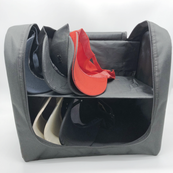 24 Packs Caps Box Crushable Collapsible Easy Travel Protective Hat Bag - 画像 4