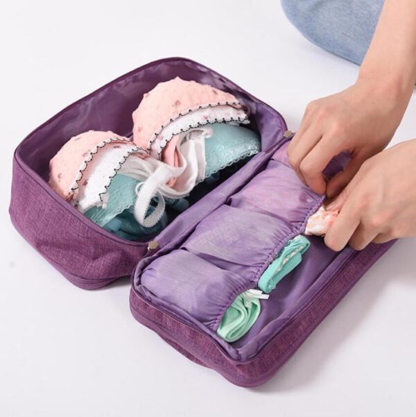 Packing Organizer Bra Underwear Storage Bag Travel Pouch - Bild 2