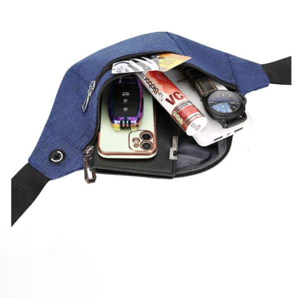 Men's and Women's Fashion Waterproof Waist Bag Stylish Fanny Pack