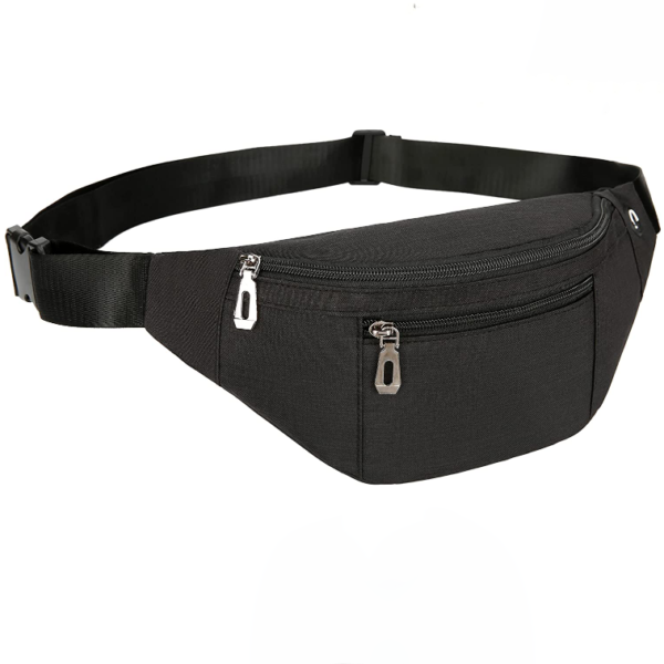 Men's and Women's Fashion Waterproof Waist Bag Stylish Fanny Pack - Image 3