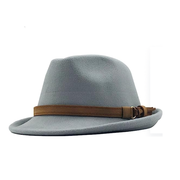 Elegant Wool Fedora Hat for Women and Men for Winter and Autumn