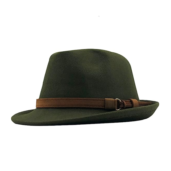 Elegant Wool Fedora Hat for Women and Men for Winter and Autumn - Image 2