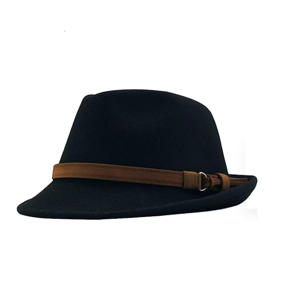 Elegant Wool Fedora Hat for Women and Men for Winter and Autumn - Image 3