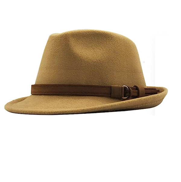 Elegant Wool Fedora Hat for Women and Men for Winter and Autumn - Image 6