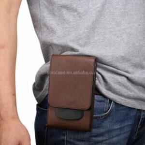 Jumbo Leather Special Purpose Cell Phone Belt Case Holster
