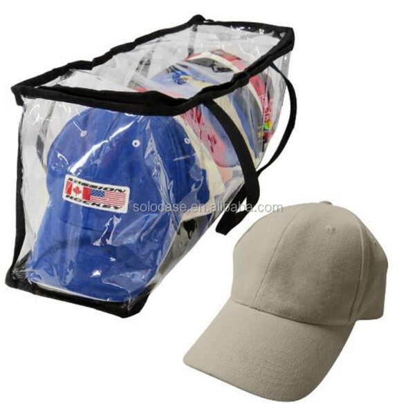 Organizer Zipper Shut Storage Bag for Baseball Cap Hat Special Purpose Case - Imagem 4