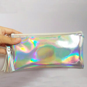 Holographic Cosmetic Bag Makeup Organizer with Hologram Clutch
