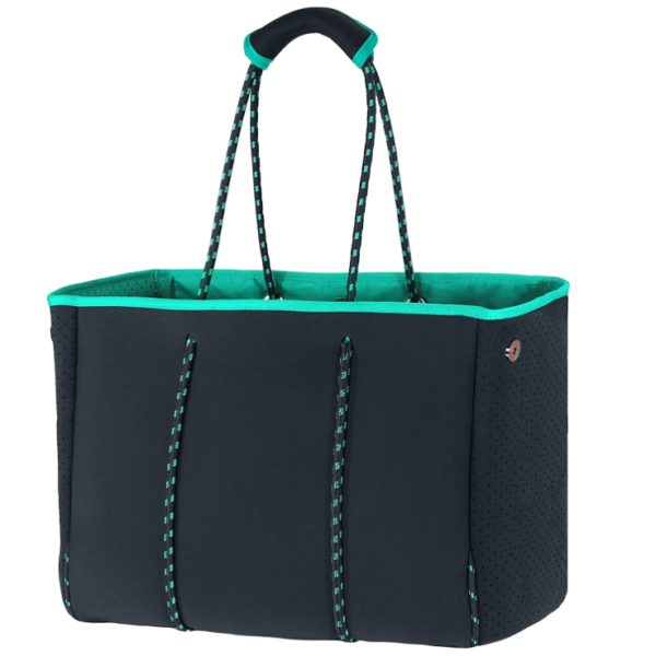 Stylish Durable Neoprene Cooler Bag Fashionable Beach and Shopping Bag - صورة 3