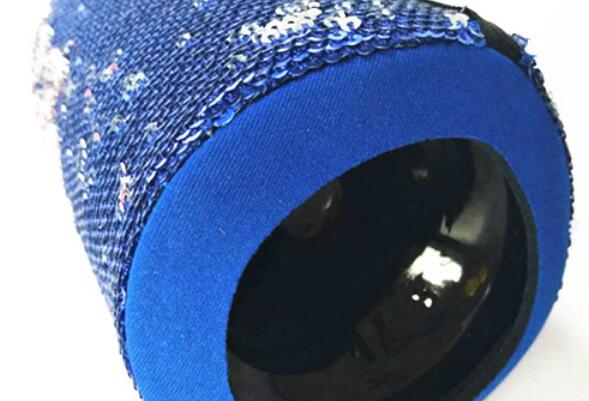 Sparkling 750ml Neoprene Sequin Cooler Bag Sequin Beer Bottle Holder and Cooler Sleeves - Bild 5
