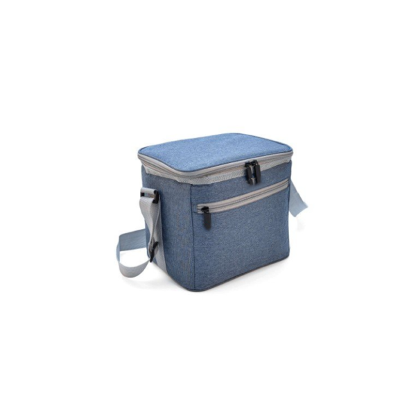 Oxford Lunch Picnic Zipper Tote Cooler Bag Insulated Foldable Wine Tote-Insulated Cooler Bags - صورة 4