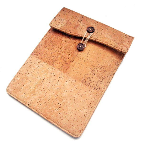 Eco-Friendly Cork Laptop Case with Zipper Protective Sleeve Cover - Image 4