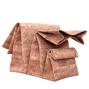 Eco Soft Mini Cork Insulated Cooler Bag 6 Can Lunch Tote Box for Milk Drinks Food Sustainable Thermal Bolsa