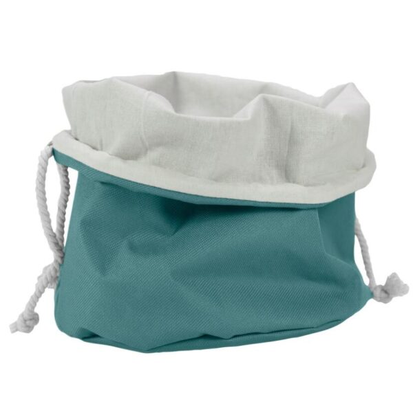 Large Reusable Canvas Muslin Drawstring Storage Sack for Bread and Other Shopping Needs - 영상 2