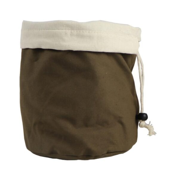 Large Reusable Canvas Muslin Drawstring Storage Sack for Bread and Other Shopping Needs - 영상 3