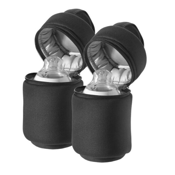Insulated Single Cooler Bag for 8oz 9oz Milk Bottles Perfect Baby Bottle Holder