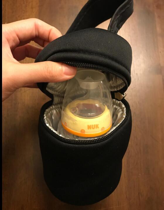 Insulated Single Cooler Bag for 8oz 9oz Milk Bottles Perfect Baby Bottle Holder - 画像 6