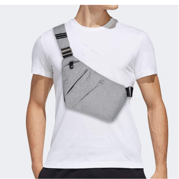 Anti-Theft Crossbody Shoulder Sling Bag for Men and Women Waist Bags - 画像 3