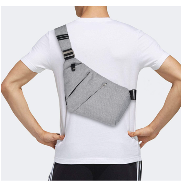 Anti-Theft Crossbody Shoulder Sling Bag for Men and Women Waist Bags - 画像 4