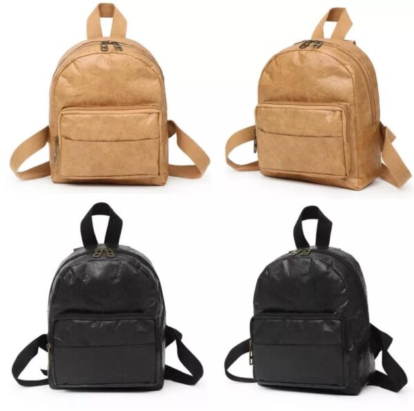 Women's Lightweight Waterproof Tyvek Paper Backpack Fashionable New Design - Image 6