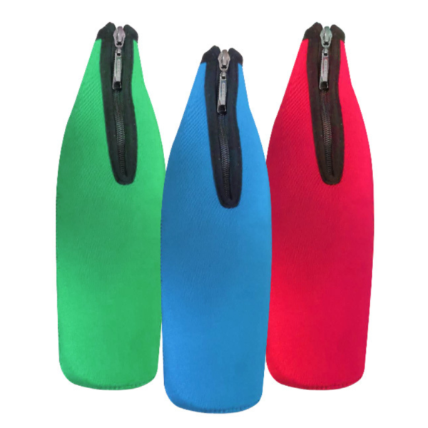 Neoprene Wine Cooler Bag with Plastic Corkscrew Convenient and Stylish Bottle Holder - Image 6