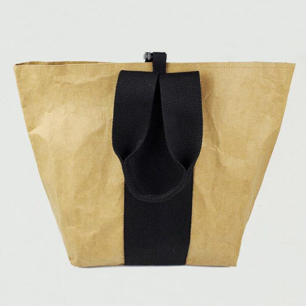 Tyvek Washable Kraft Paper Tote Bag Handbags for Eco-Friendly Shopping - Bild 2