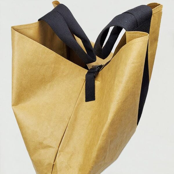 Tyvek Washable Kraft Paper Tote Bag Handbags for Eco-Friendly Shopping - Bild 4