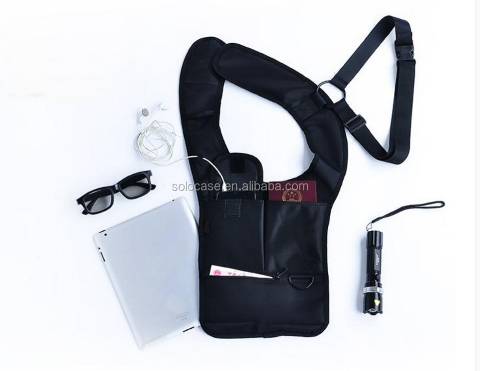 Safe Anti-Theft Sport Vest Hidden Underarm Shoulder Bag